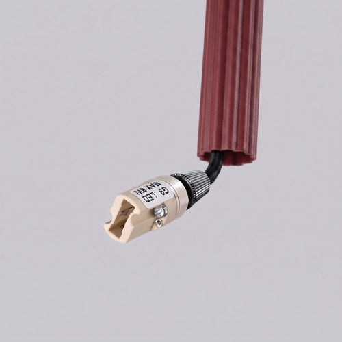 Sollux Lighting Hanglamp ARCHE 2P bordeaux - 15x15x118cm
