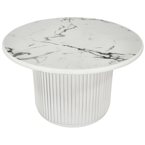 Furnhouse ronde salontafel Easy - Wit - Ø 80 cm