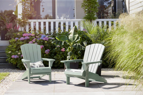 Keter Troy Adirondack Tuinstoel - 85x80x96,5cm – Salie Groen Keter Troy Adirondack Tuinstoel - 85x80x96,5cm – Salie Groen