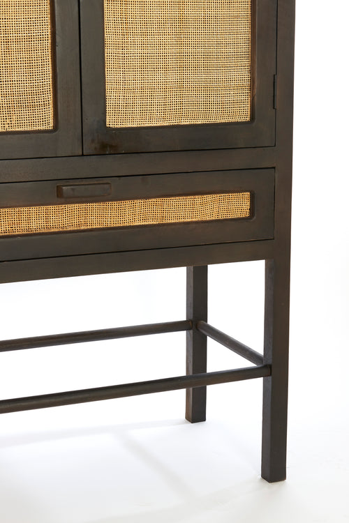 Light & Living kast NIPOS - 90x45x160cm - bruin - vtwonen shop