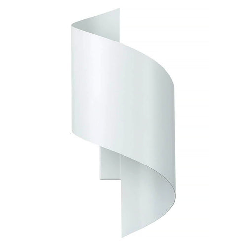 Emibig wandlamp Spiner - 1 lichts - 14  x 30   cm - wit