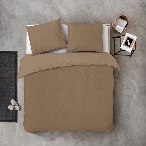 Byrklund - Dekbedovertrek Soft & Fluffy - 240x220 cm - Taupe