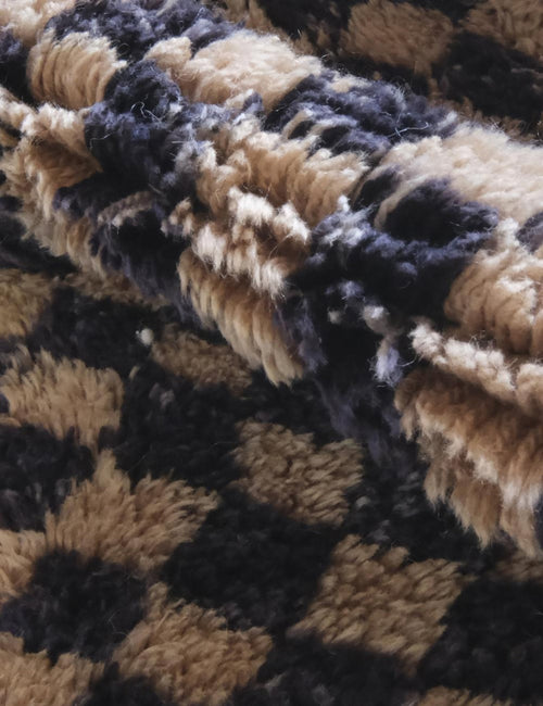 AFK Living vloerkleed Berber - handgemaakt - Wol - 90 x 313 cm - vtwonen shop