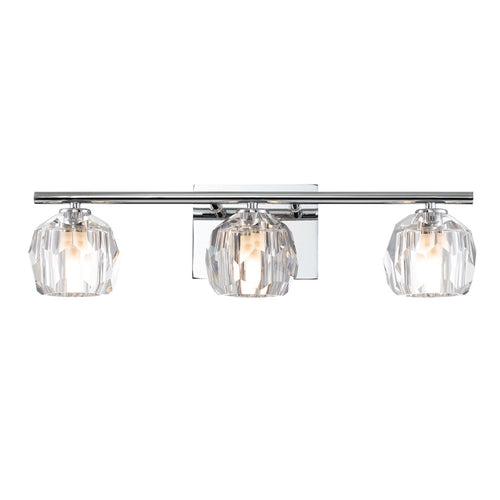 Elstead Quoizel Regalia Wandlamp Gepolijst Chroom, 3000K, IP44
