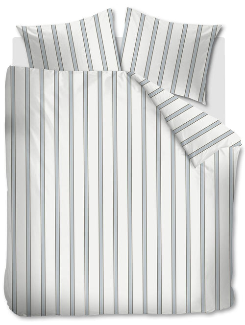 vtwonen Dekbedovertrek Fun Stripe - 240 x 220 cm - Blauw