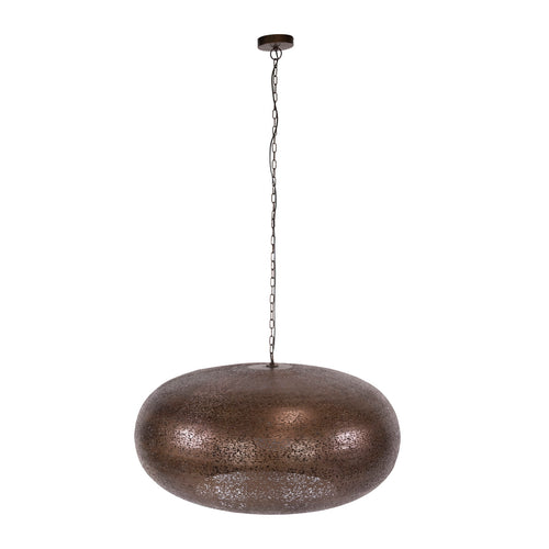 Giga Meubel Hanglamp Cielo - Koper Metaal - 1-lichts - Ø90cm