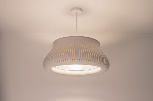 bpskoncept hanglamp Oblo - lichtgrijs - Ø45 cm