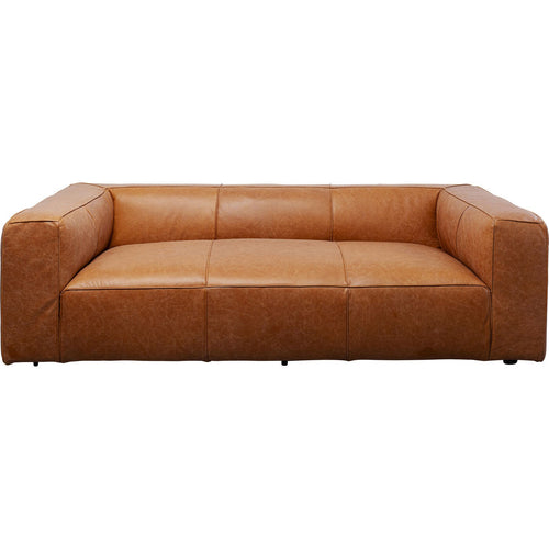 Kare Design Sofa Cubetto 3-Zits lichtbruin
