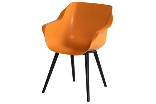 Hartman Tuinstoel Sophie Studio - Oranje Kunststof - Set Van 2 - vtwonen shop