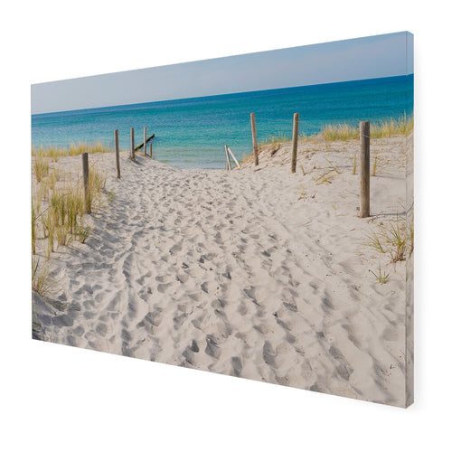 Art for the Home Buitencanvas - Strandwandeling - 50x70cm