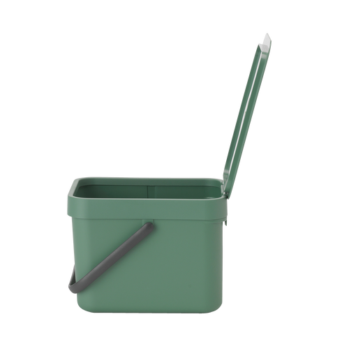 Brabantia Afvalemmer Sort & Go - 6L - fir green - vtwonen shop