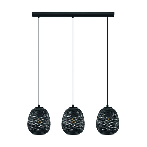 EGLO hanglamp Dembleby 1 - e27 - 90 cm - zwart - vtwonen shop