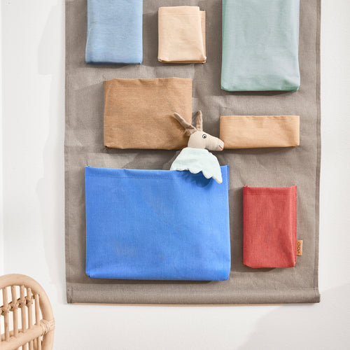 OYOY Opbergmand 80 x 60 x 2 cm – Blauw