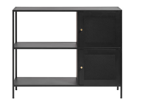 Rebellenclub Dressoir Verona - 100 x 35 cm - Zwart