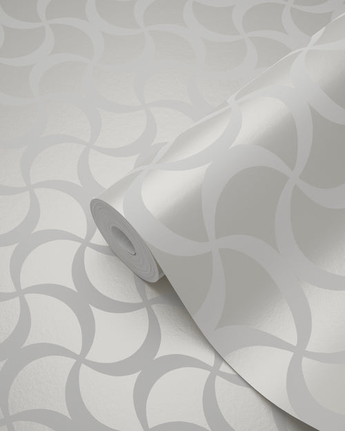 Origin Wallcoverings behang grafisch wit - 53 cm x 10,05 m - 345737 - vtwonen shop