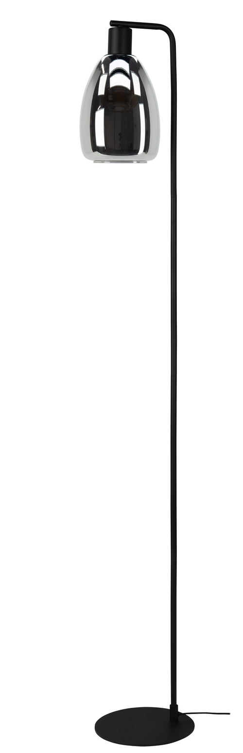 EGLO vloerlamp Chelvey - e27 - 150,5 cm - zwart