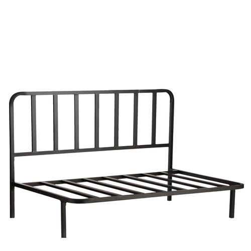 Mica Decorations Celo Loungebank - L122 x B83 x H78 cm - Metaal - Zwart