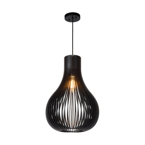 Atmooz hanglamp Zita M - zwart - Ø 38 x H 190 cm - E27