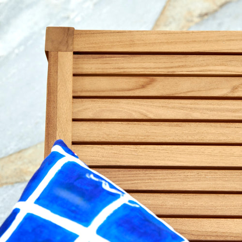 Tikamoon Teakhouten buitenfauteuil Teo - Naturel - vtwonen shop