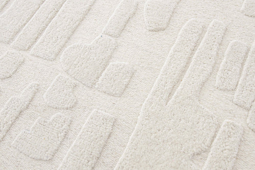 AFK Living vloerkleed  Megeve - handgemaakt - 80% wol - 20% katoen - 120 x 170 cm - vtwonen shop