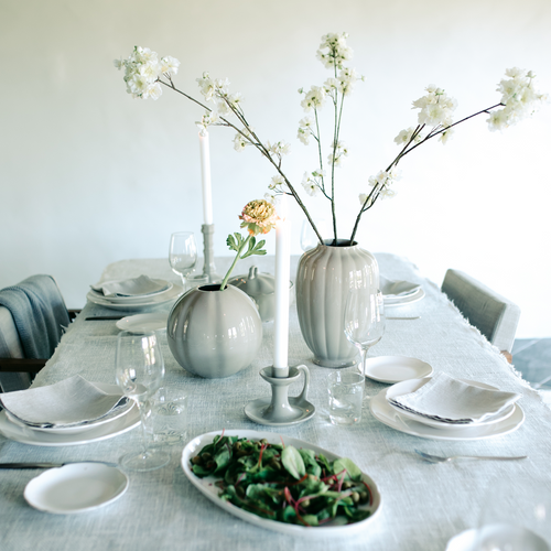 Royal Goedewaagen vaas Bol - Ø22x20cm - Stone Grey - vtwonen shop