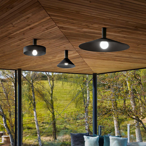 Ideal Lux MIX Ronde Opbouw Downlight Zwart