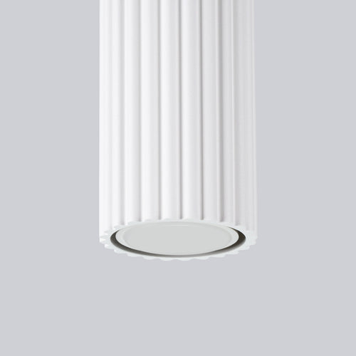Sollux Lighting Plafondlamp KARBON 40 wit - 6,5x6,5x40cm
