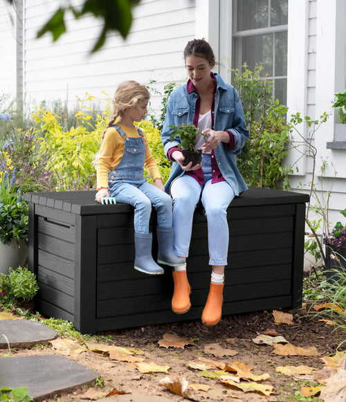 Keter Northwood Opbergbox - 630L - 155.1x72.4x69.4 cm - Grafiet