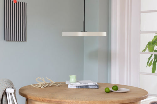 Umage Asteria Medium hanglamp pearl white - met koordset - Ø 43 cm - vtwonen shop