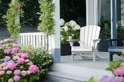 Keter Troy Adirondack Tuinstoel - 85x80x96,5cm - Wit