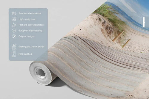 Sanders & Sanders fotobehang strand zand beige - 375 x 270 cm - 601439