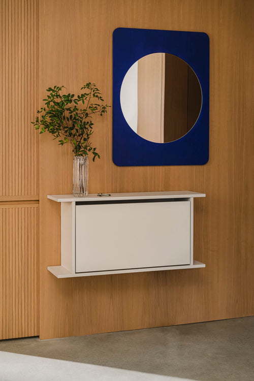 noo.ma AKU Berkenhouten spiegel - Blueberry Pie - vtwonen shop