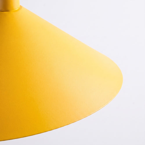 Sollux Lighting Hanglamp NOX 40 geel - 40x40x135cm