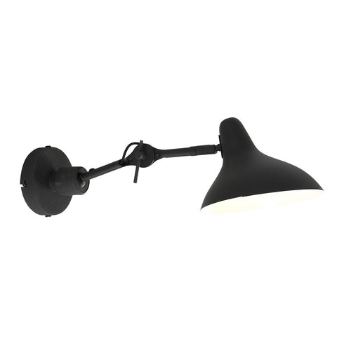 Anne Light & home wandlamp anne - 1 lichts - 20x 40 cm - zwart - vtwonen shop