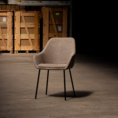 Kick eetkamerstoel Guus - Taupe - vtwonen shop