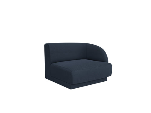 Micadoni rechter module Miley boucle donkerblauw - 90x90x70cm