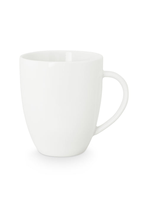 vtwonen - Basic - mokken set van 6 - porselein - wit - 275 ml