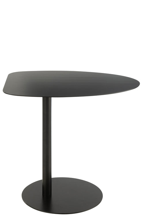 J-Line bijzettafel Ice - metaal - zwart