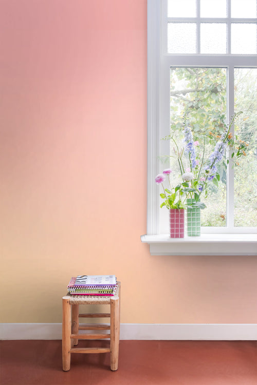 ESTAhome fotobehang kleuroverloop roze - 2.5 x 2.79 m - 159520 - vtwonen shop