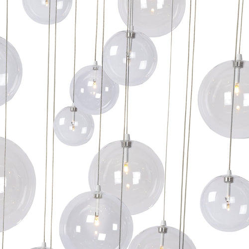 Atmooz hanglamp Camau 20 - wit - Ø 80 x H 400 cm - G4