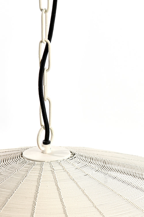 Light & Living hanglamp BAHOTO - wit - Ø51x20cm