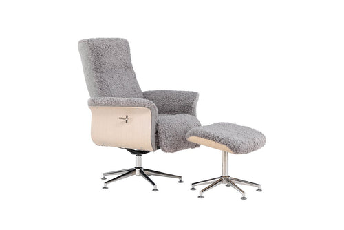 Rebellenclub Fauteuil Farris - Grijs