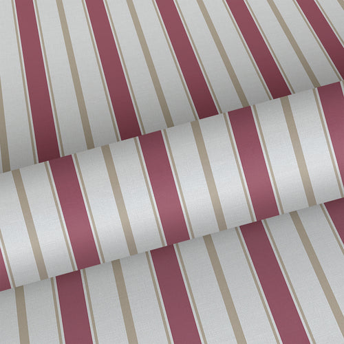 Sanders & Sanders behang strepen rood en beige - 53 cm x 10.05 m - 640703