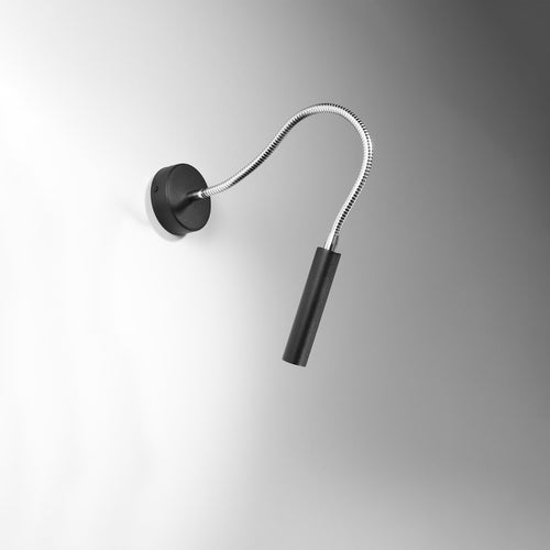 Sollux Lighting Wandlamp AXIL zwart - 8x52x52cm