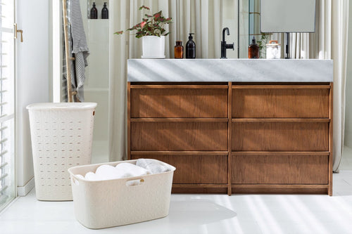 Curver Softex Wasbox - 56L - 43,8x34x59,9cm - Beige - vtwonen shop