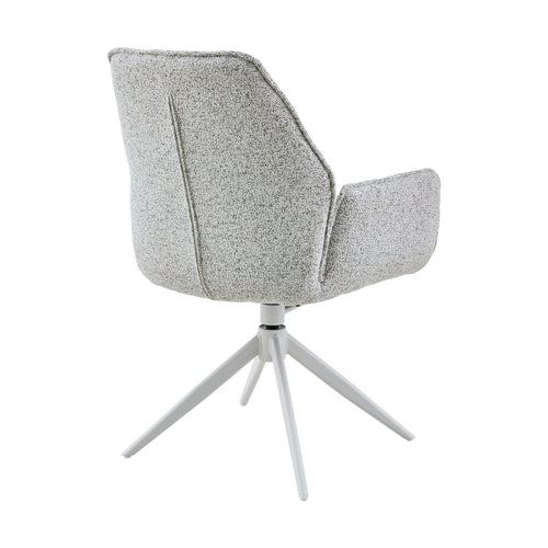 Starfurn eetkamerstoel Hera - grijs - 63x63x83cm - Set van 2