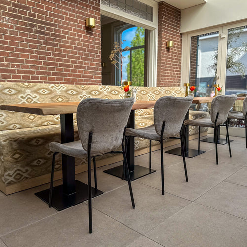 Kick eetkamerstoel Ize - Grijs - vtwonen shop