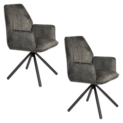 Housecraft Living Jamie Armstoel Moss - Set van 2 - vtwonen shop