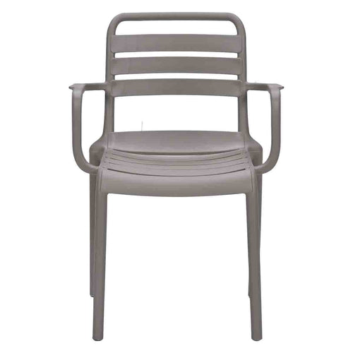 Garden Impressions tuinstoel Moos taupe - 2 stuks