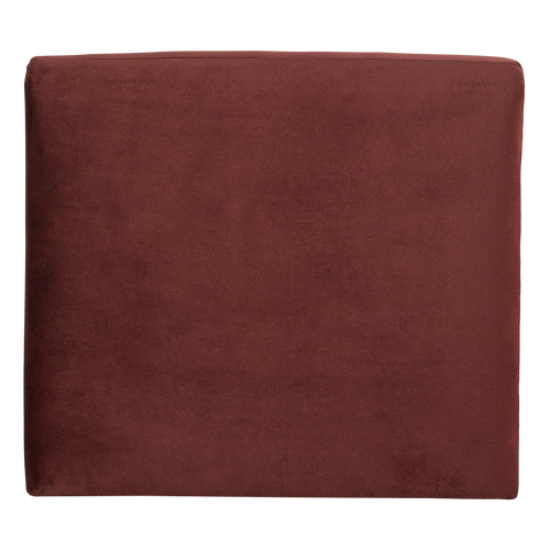 WOOOD 1-zits bank Mojo Base - Velvet - Kastanjebruin - 74x84x97